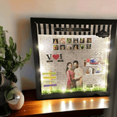 Customized Simple Wedding Miniature Frame | Living Room - BBD GIFTS